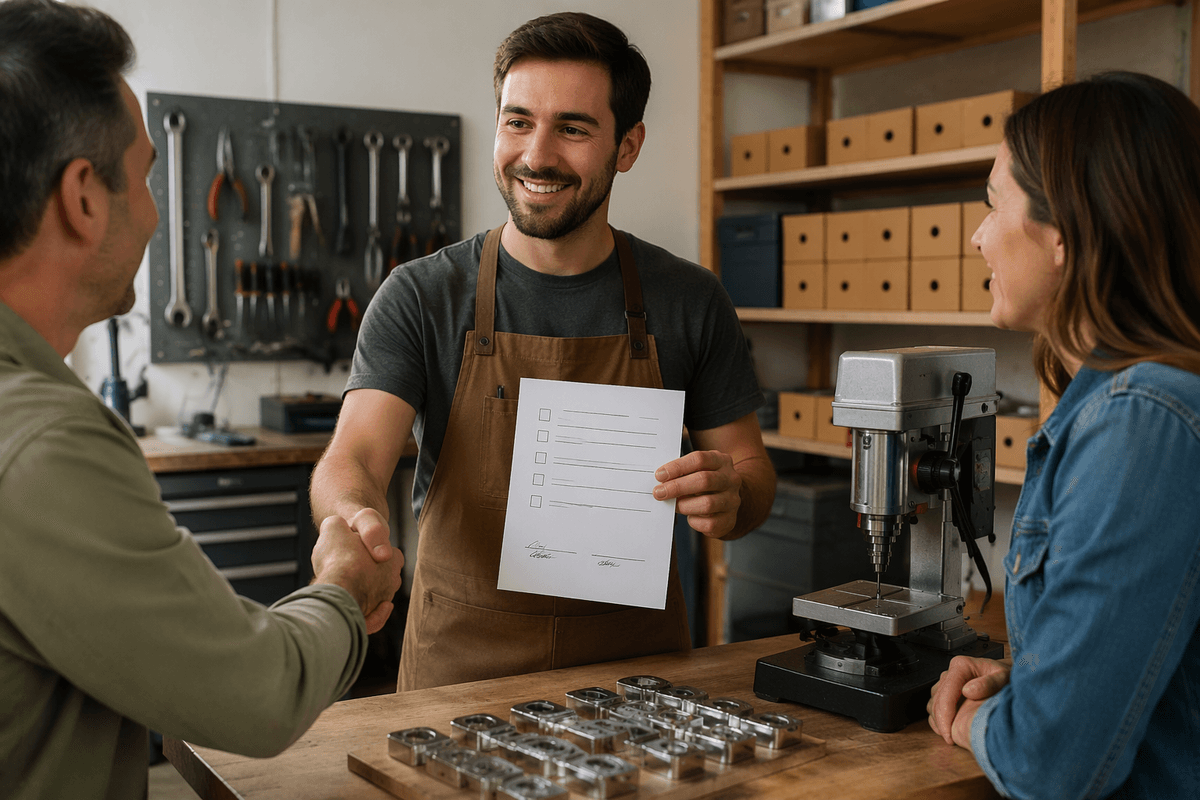 Bridge a small gap with people and pre-sales