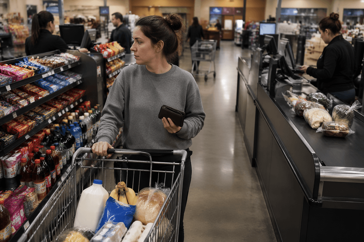 Use store layout to block impulse spending